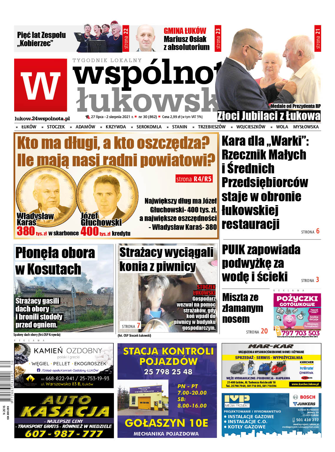 Najnowszy numer Wspólnoty Łukowskiej - Zdjęcie główne