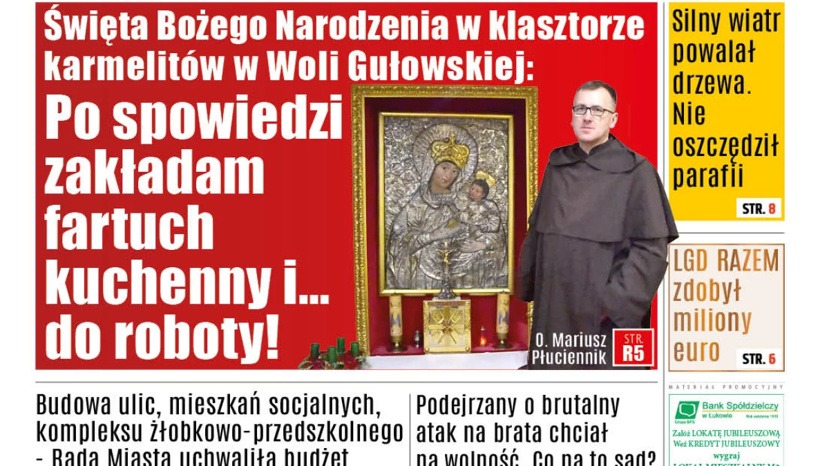 Najnowsze wydanie Wspólnoty Łukowskiej (23 grudnia 2024 r.) - Zdjęcie główne