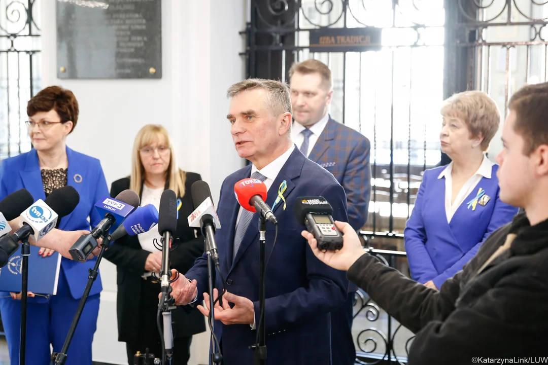 Wizyta ministra edukacji i nauki w ZSE im. A. i J. Vetterów w Lublinie