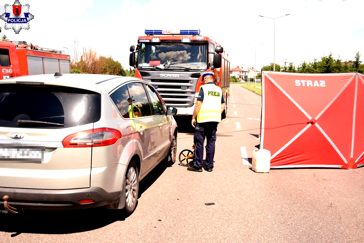 ŁUKÓW: Śmiertelne potrącenie na obwodnicy. Nie żyje 72-latek - Zdjęcie główne