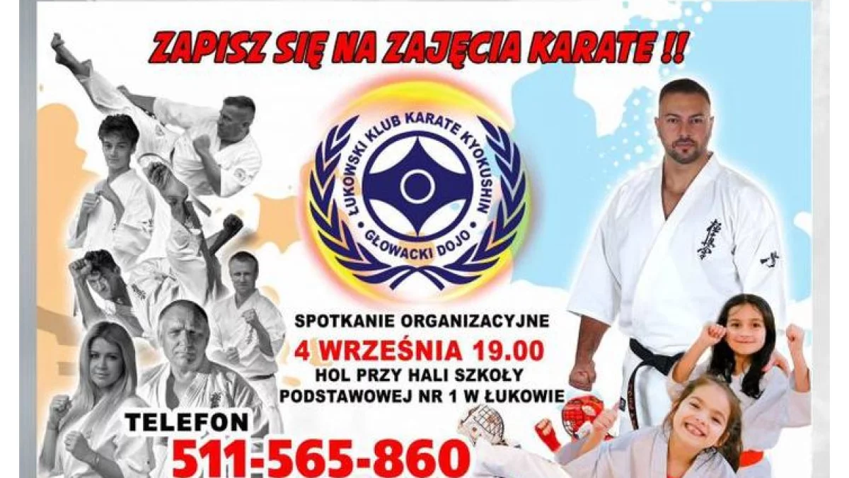 Zapisz się na karate w Łukowie - Zdjęcie główne