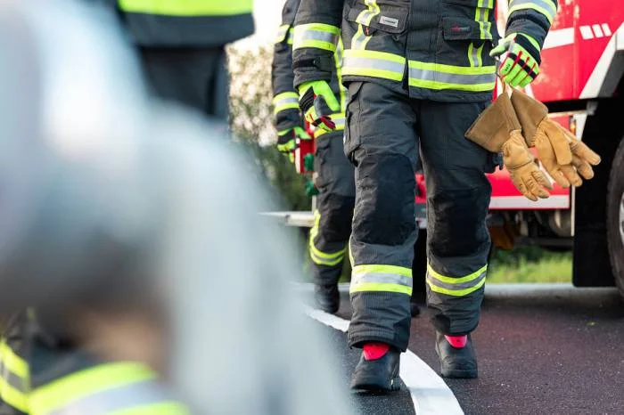 Pożar przy ul. Browarnej w Łukowie. Znamy szczegóły akcji - Zdjęcie główne