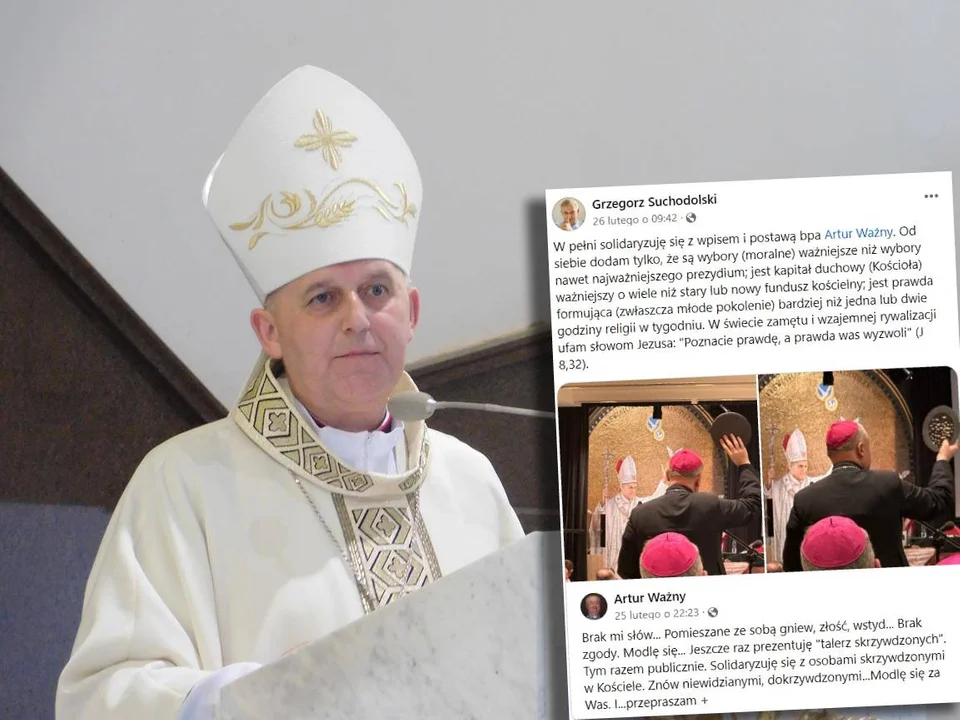 Biskup Suchodolski skomentował rezygnację abp. Dzięgi: Wybory moralne ważniejsze niż wybory nawet najważniejszego prezydium - Zdjęcie główne