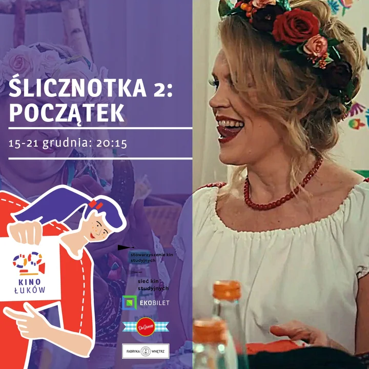 Polska komedia „Ślicznotka 2: Początek” w Kinie Łuków - Zdjęcie główne