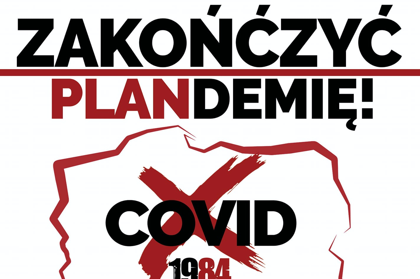 Protest „Zakończyć Plandemię” już 12 września w Warszawie. "Zdejmij maskę" - zachęcają organizatorzy  - Zdjęcie główne