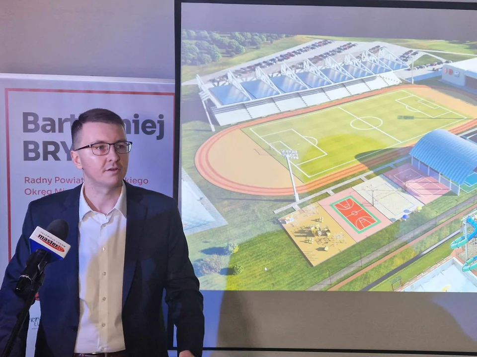 Stadion za 100 mln zł dla szóstoligowych Orląt Łuków? Kolejny pomysł Bartłomieja Bryka - Zdjęcie główne