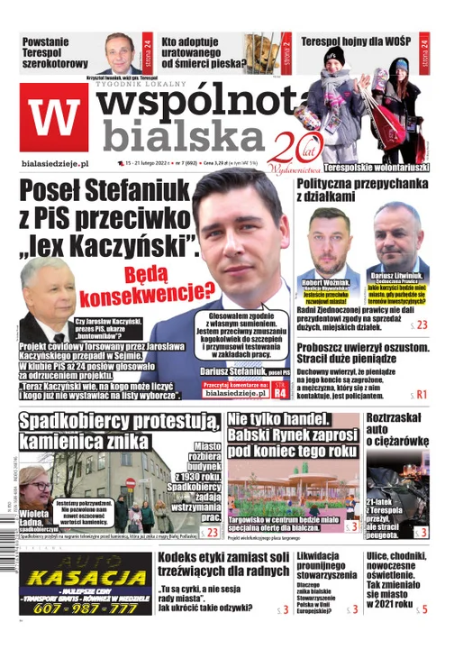  Biała Podlaska : Nasi posłowie z PiS przeciwko "lex Kaczyński". Będą konsekwencje? - Zdjęcie główne
