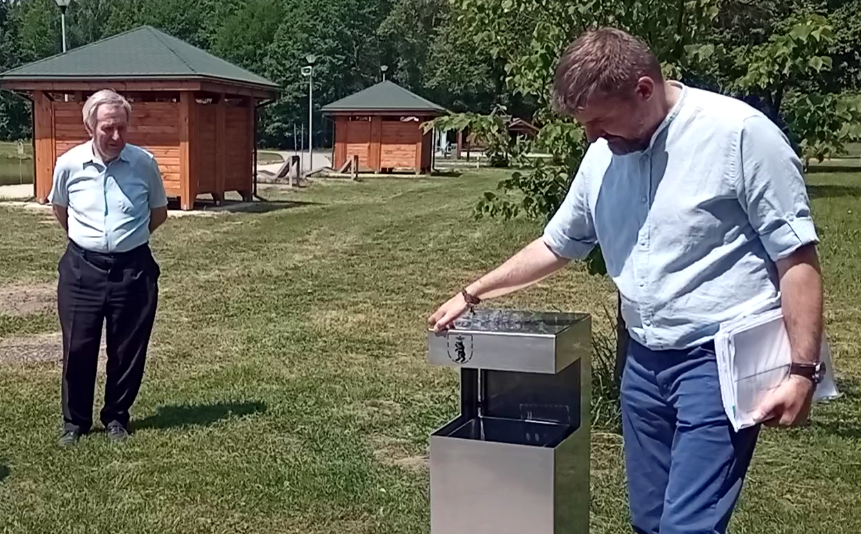 ŁUKÓW. Radni na Zalewem. Kontrolowali jakość prac - Zdjęcie główne