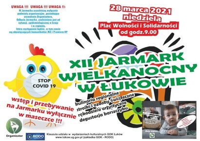 Gmina Łuków: Jarmark wielkanocny w reżimie sanitarnym - Zdjęcie główne