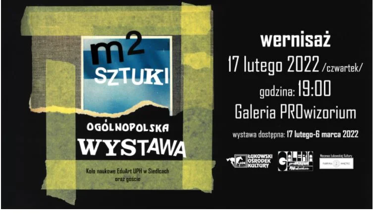  m2 Sztuki – ogólnopolska wystawa sztuki w ŁOKu  - Zdjęcie główne