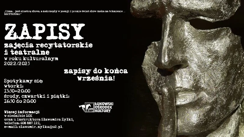 Zapisy na zajęcia recytatorskie i teatralne. Tak zaczynali znani aktorzy - Zdjęcie główne