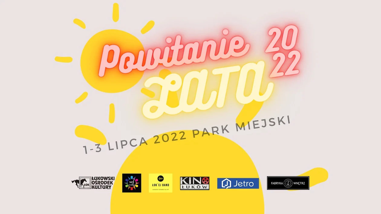 Powitajmy lato w miejskim  parku. Festiwal dmuchanców  3 lipca - Zdjęcie główne