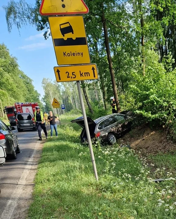 Znamy szczegóły wypadku na DK 63. Kierowca BMW trafił do szpitala - Zdjęcie główne