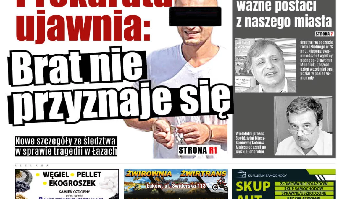 Najnowsze wydanie Wspólnoty Łukowskiej (3 września 2024r) - Zdjęcie główne