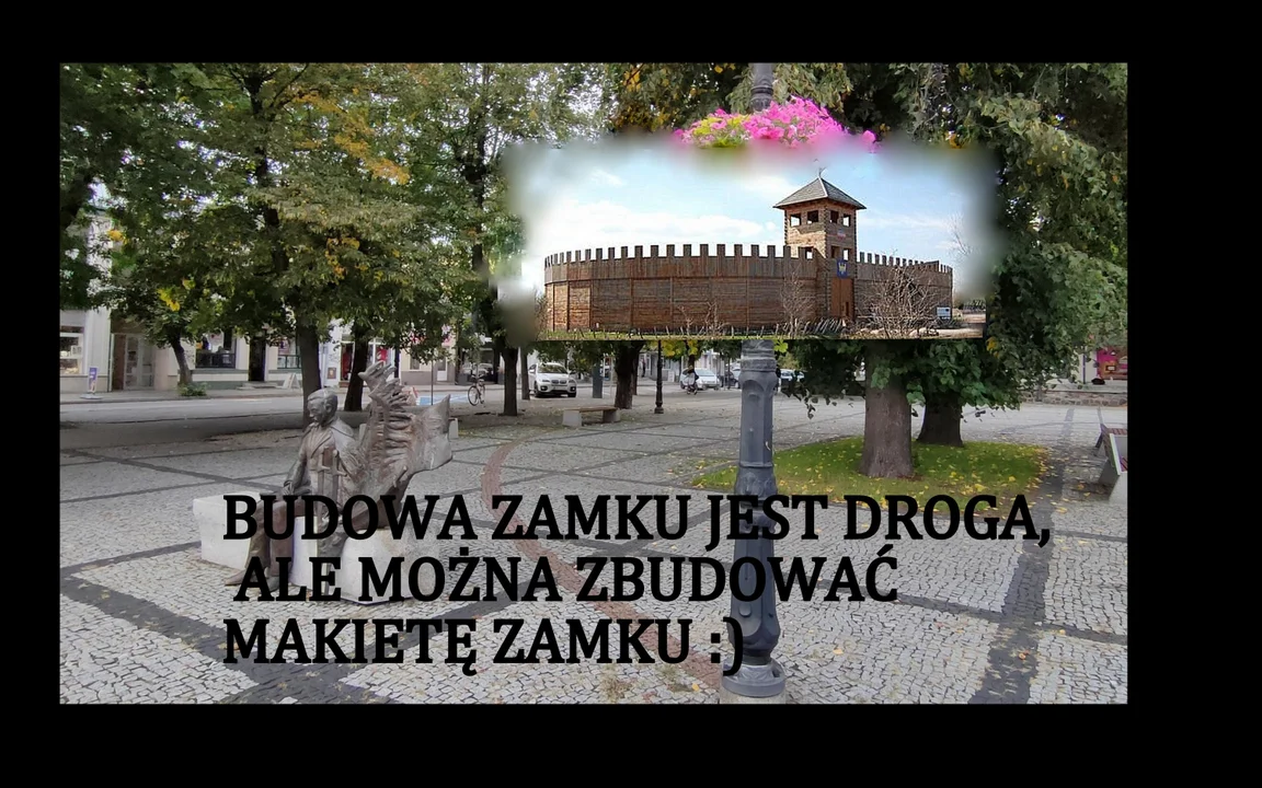 Mieszkaniec wnioskował o budowę średniowiecznego zamku w Łukowie. I zmianę nazw 13 ulic - Zdjęcie główne