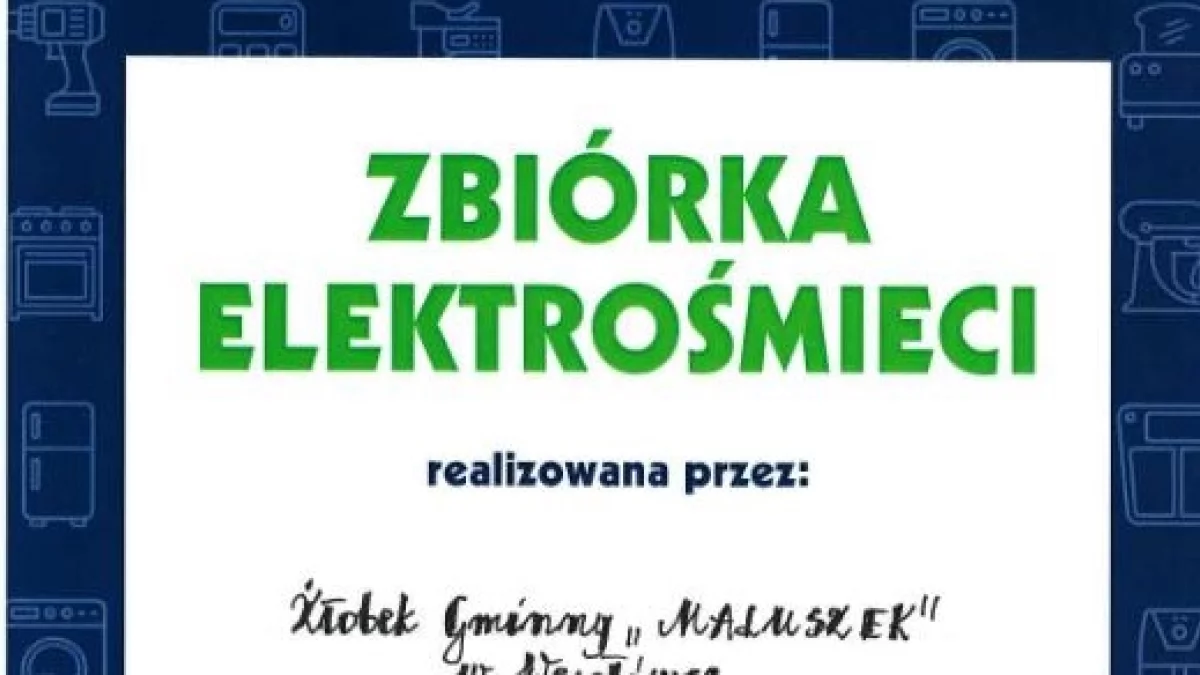 Stanin: Przez trzy tygodnie otwarta zbiórka elektrośmieci w żłobku - Zdjęcie główne