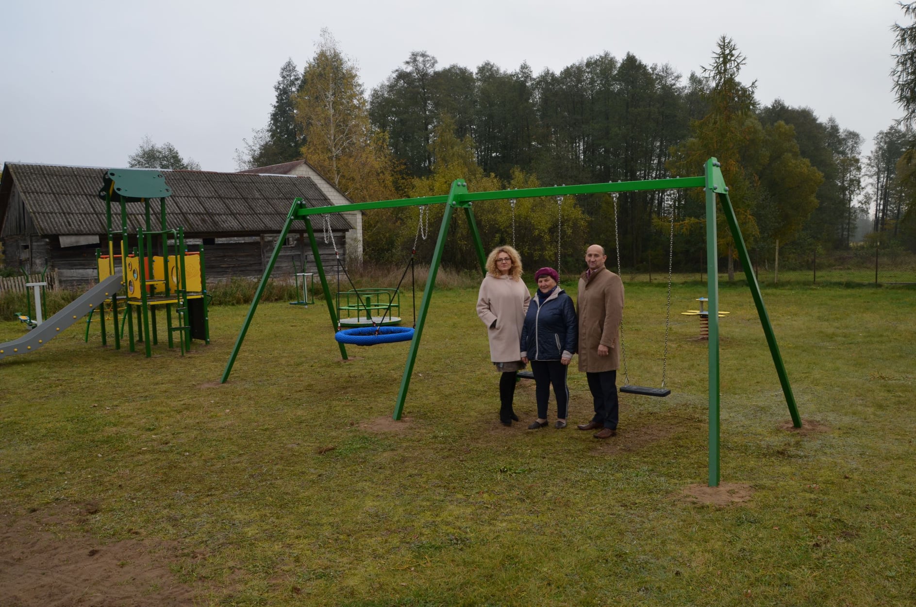 KRZYWDA. Nowy plac zabaw w Szczałbie - Zdjęcie główne