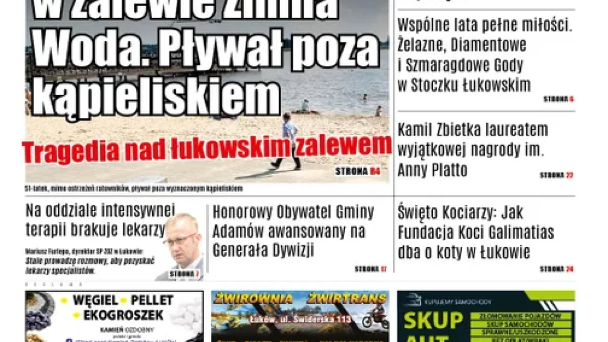 Najnowsze wydanie Wspólnoty Łukowskiej (20 sierpnia 2024r) - Zdjęcie główne