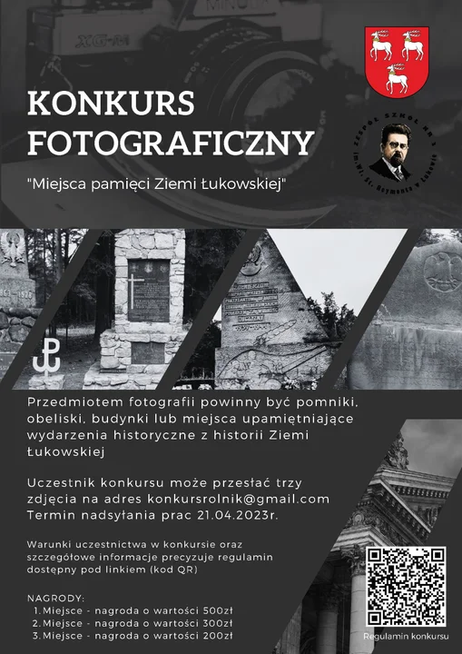 Konkurs fotograficzny „Miejsca pamięci Ziemi Łukowskiej”. Zapraszają Powiat Łukowski i "Rolnik" - Zdjęcie główne