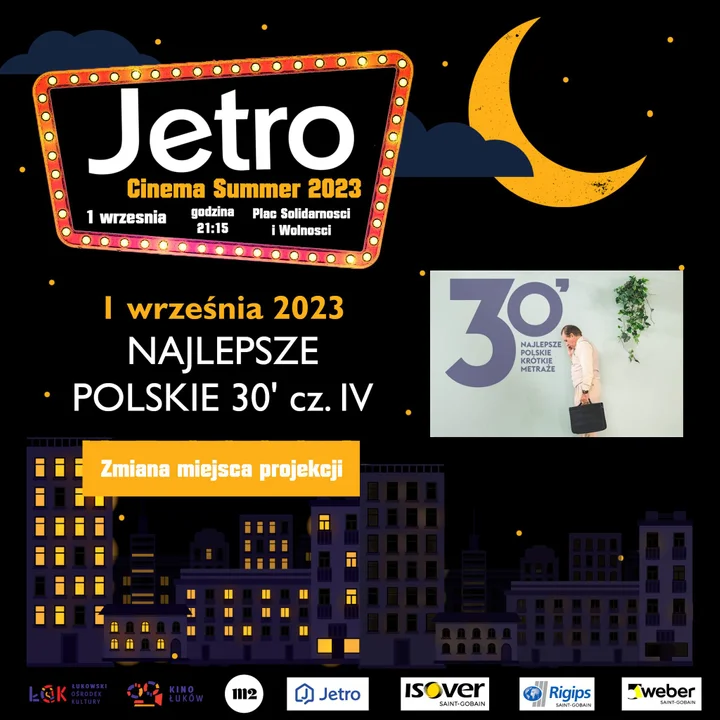 Jetro Cinema Summer 23: Najlepsze polskie 30 cz.IV - Zdjęcie główne