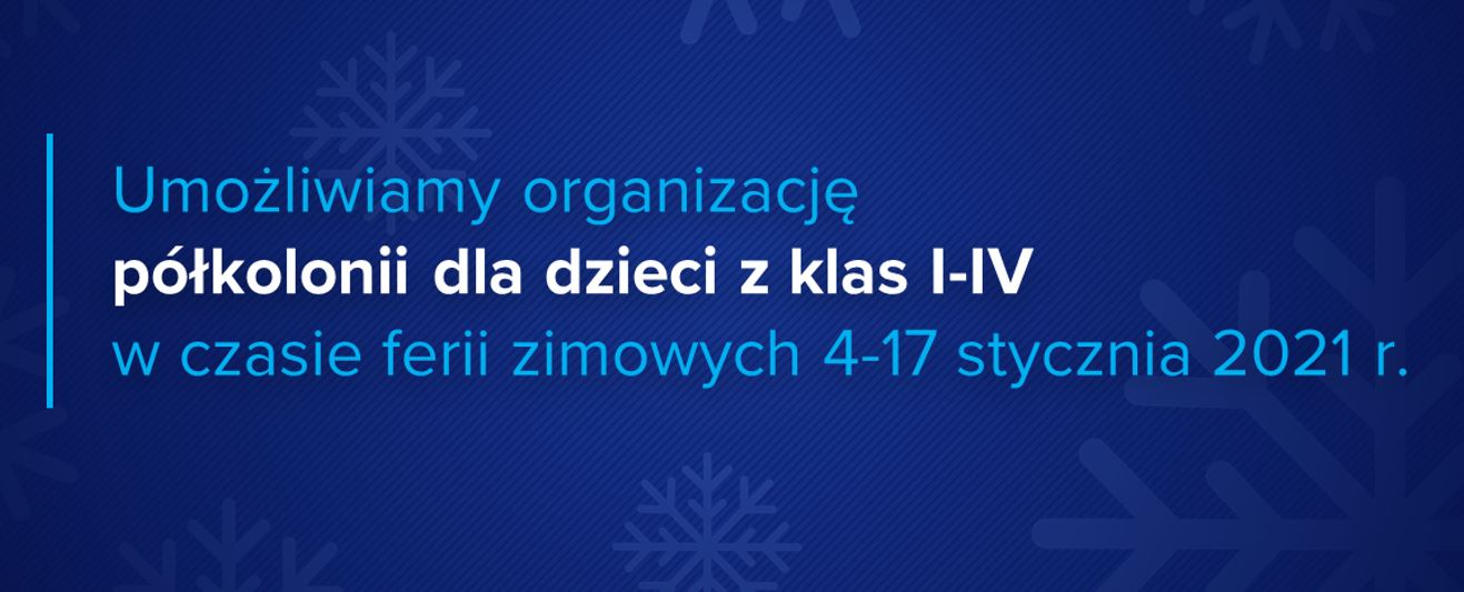 Półkolonie dla najmłodszych uczniów w czasie ferii zimowych - Zdjęcie główne