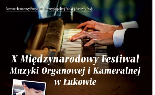 Koncert organowy w kościele Podwyższenia Krzyża Św. w Łukowie .W niedzielę 17 lipca - Zdjęcie główne