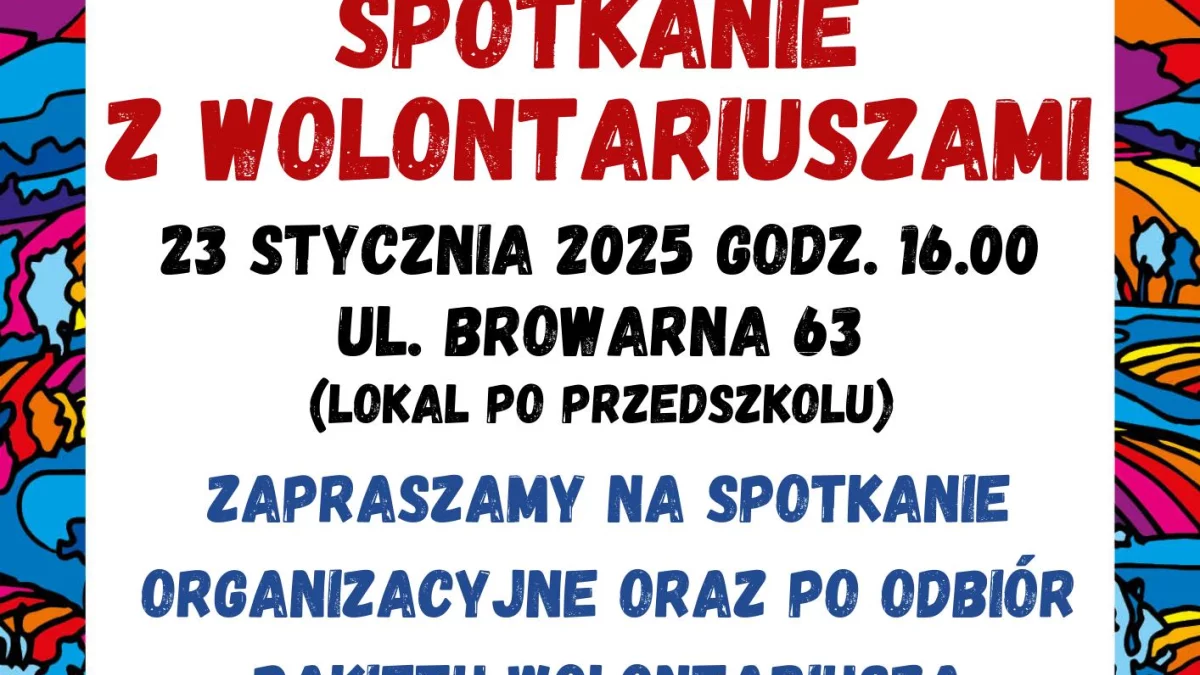 Łukowski Sztab WOŚP: Spotkanie Organizacyjne dla Wolontariuszy - Zdjęcie główne