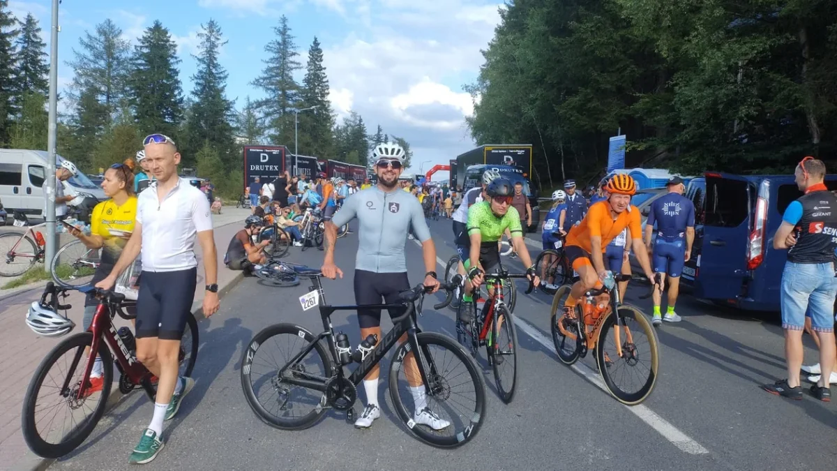 Gmina Krzywda na Tour de Pologne amatorów. Tak promował ją Marcin Łukasik - Zdjęcie główne