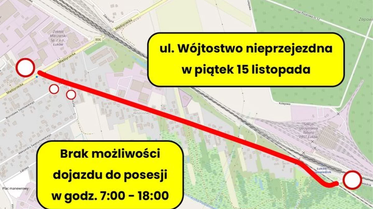 Zobacz jak zaplanowane są objazdy w związku z zamknięciem ulicy. - Zdjęcie główne