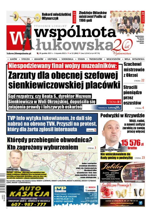 Najnowszy numer Wspólnoty Łukowskiej - Zdjęcie główne