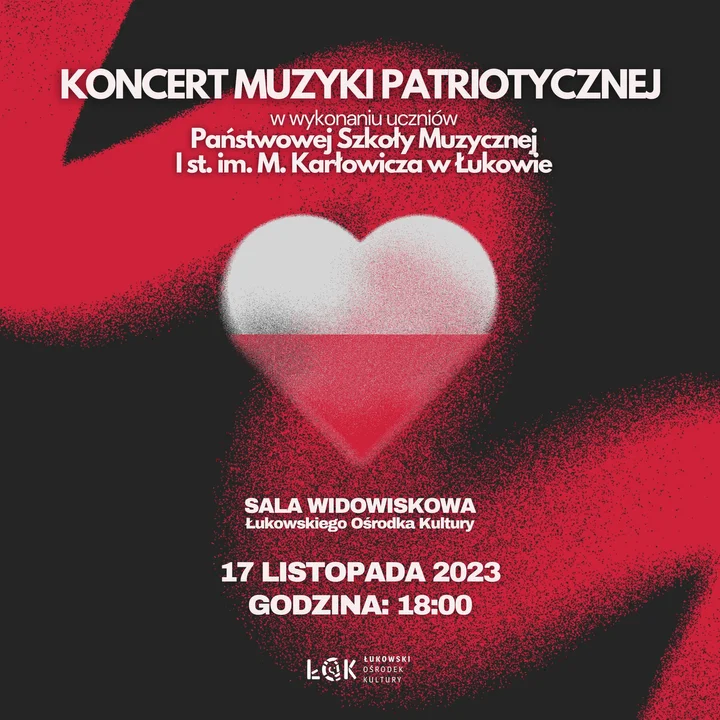 Koncert Muzyki Patriotycznej w ŁOK już w najbliższy piątek - Zdjęcie główne