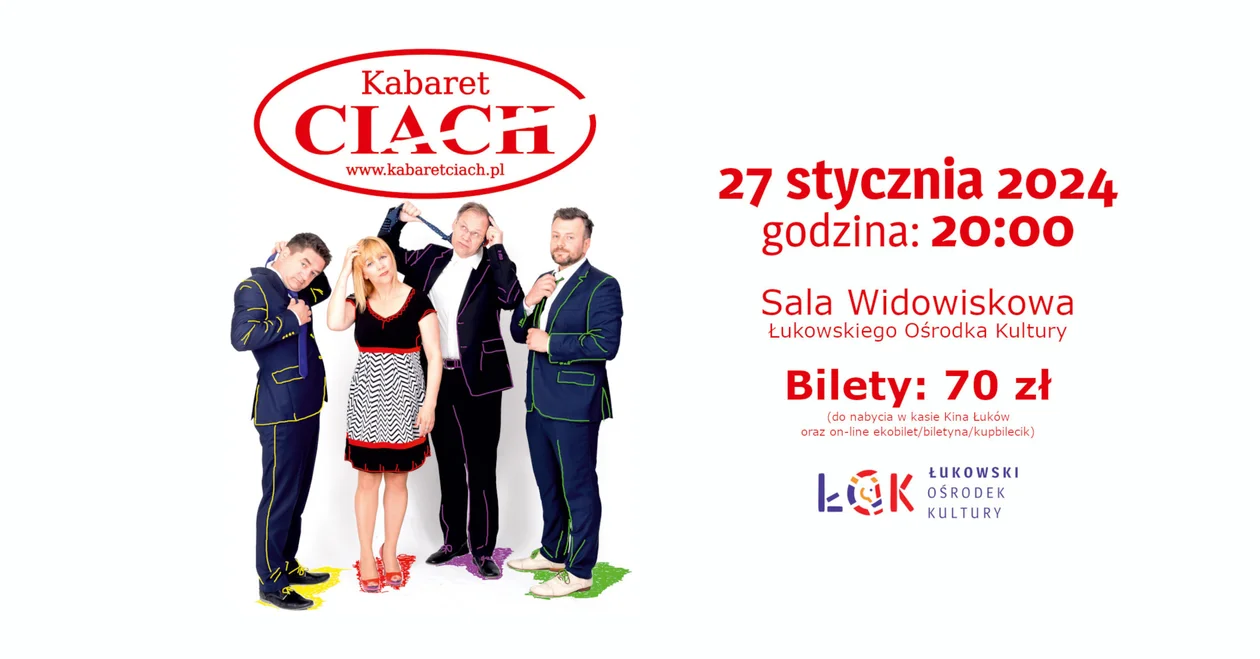 Kabaret Ciach w ŁOK. Znamy termin występu - Zdjęcie główne