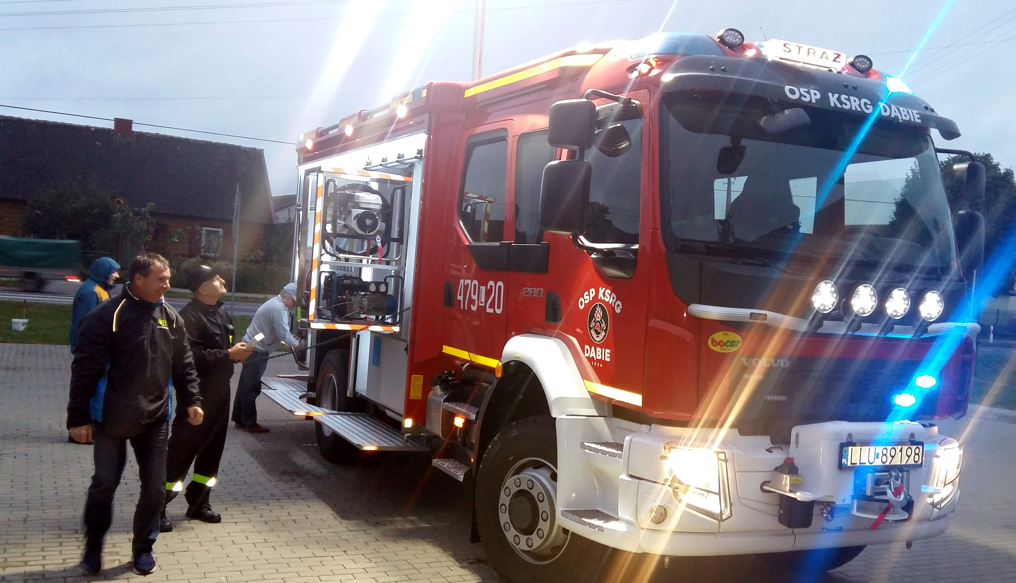 OSP Dąbie ma nowy wóz strażacki  - Zdjęcie główne