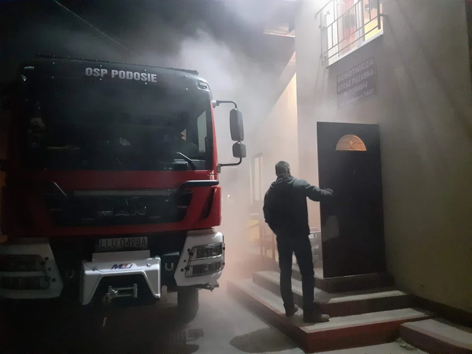 Ćwiczenia strażaków z  OSP Podosie - Zdjęcie główne