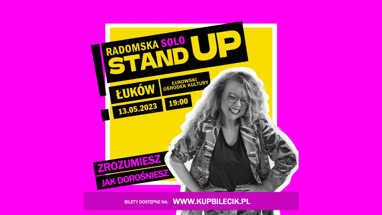 Stand-up: Aleksandra Radomska w ŁOK - Zdjęcie główne