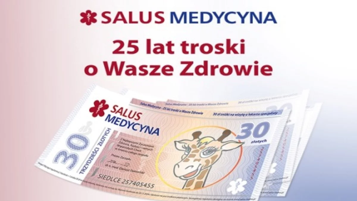 Z ogromną radością i dumą obchodzimy wyjątkowy jubileusz – 25-lecie istnienia Salus Medycyna! - Zdjęcie główne