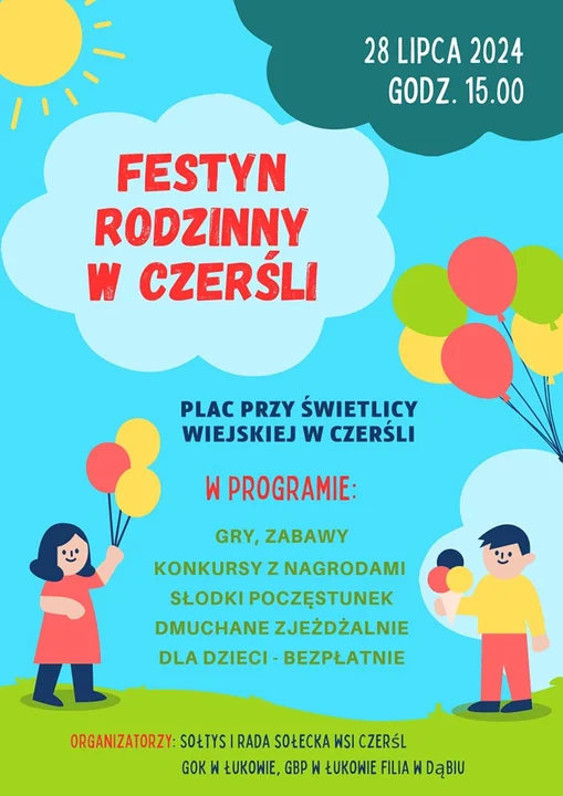 Rodzinny Festyn w Czerśli - Zapraszamy Już w Najbliższą Niedzielę! - Zdjęcie główne