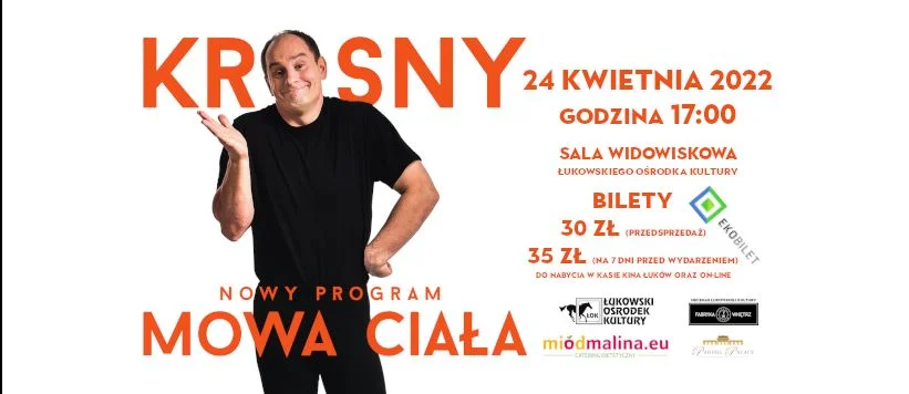 Najsłynniejszy mim w Polsce - Ireneusz Krosny w ŁOKu. Już 24 kwietnia - Zdjęcie główne