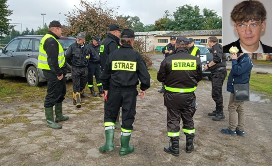 STANIN. Poszukiwania Mikołaja. Strażacy przeczesują łąki i lasy (WIDEO)  - Zdjęcie główne