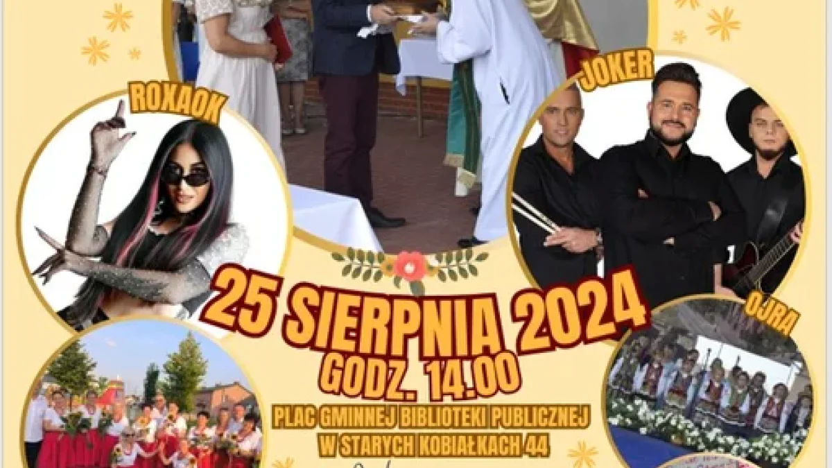 Gwiazdy disco polo na dożynkach gminy Stoczek Łukowski. Zagrają Roxaok oraz Joker - Zdjęcie główne