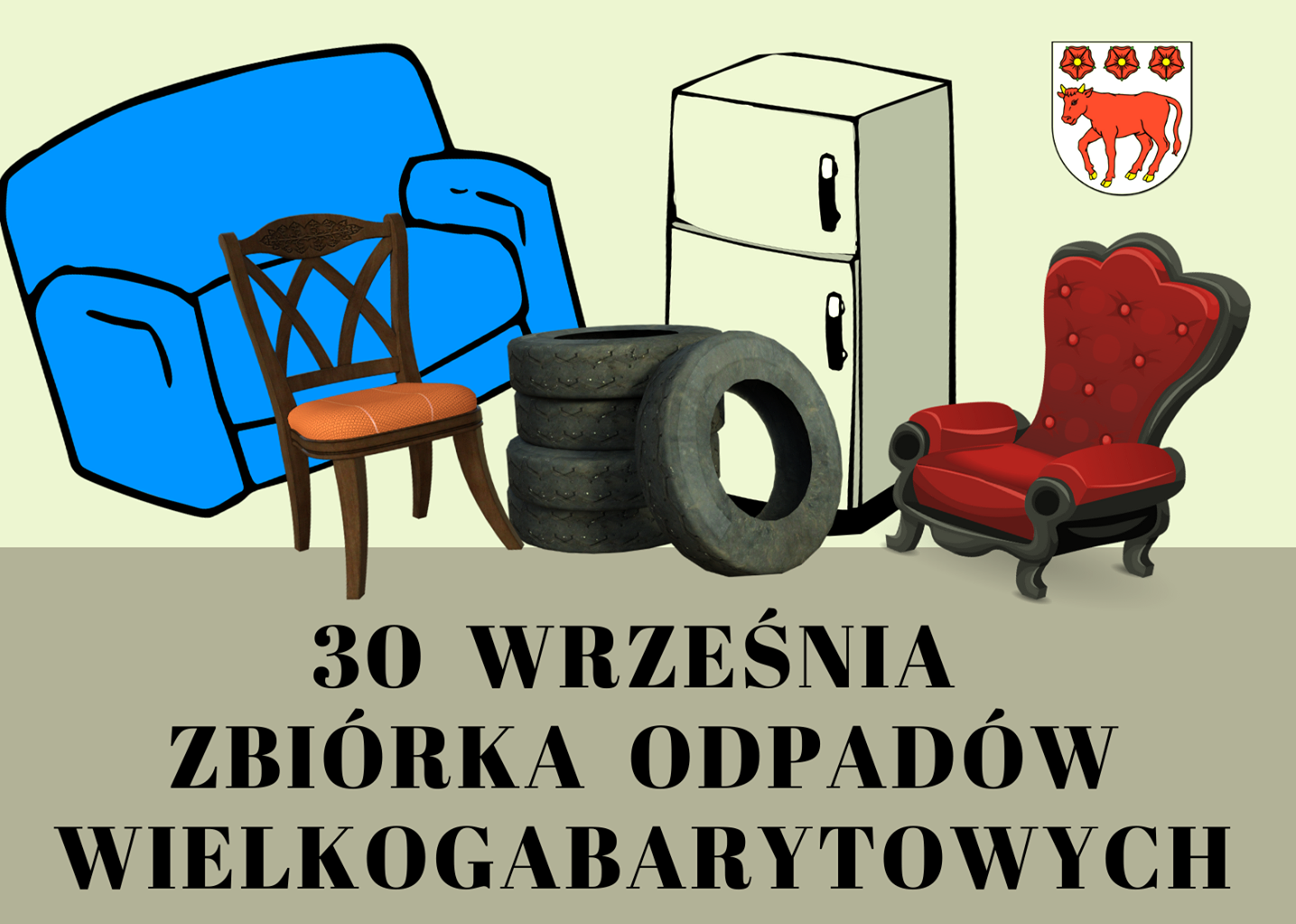 Jutro w gminie Wojcieszków  zbiórka "gabarytów"  - Zdjęcie główne