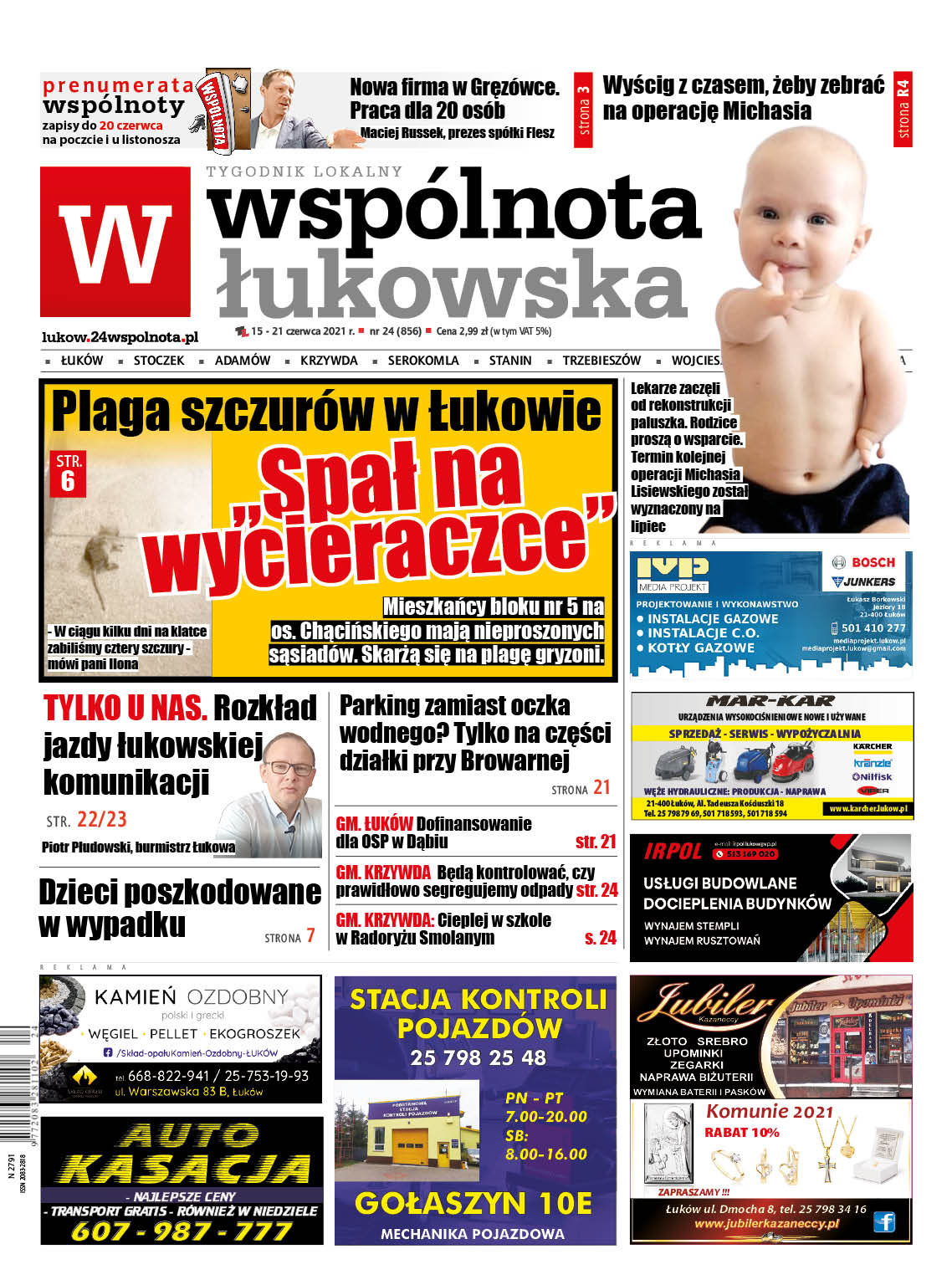 Najnowszy numer Wspólnoty Łukowskiej - Zdjęcie główne