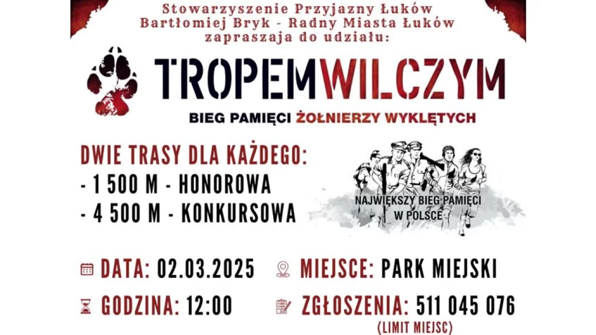 X bieg "Tropem Wilczym" już w marcu. Ruszyły zapisy - Zdjęcie główne