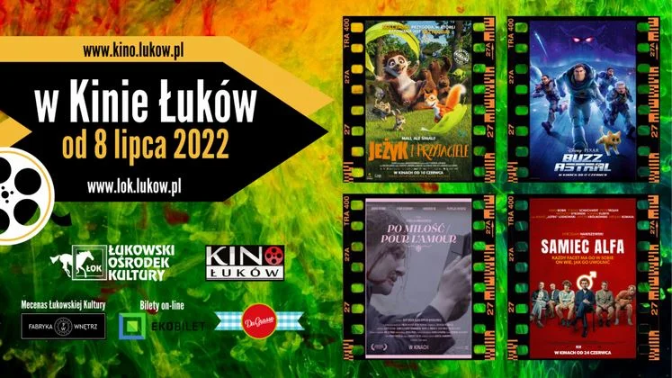 Propozycje Kina Łuków.  Na tydzień 8-14 lipca - Zdjęcie główne