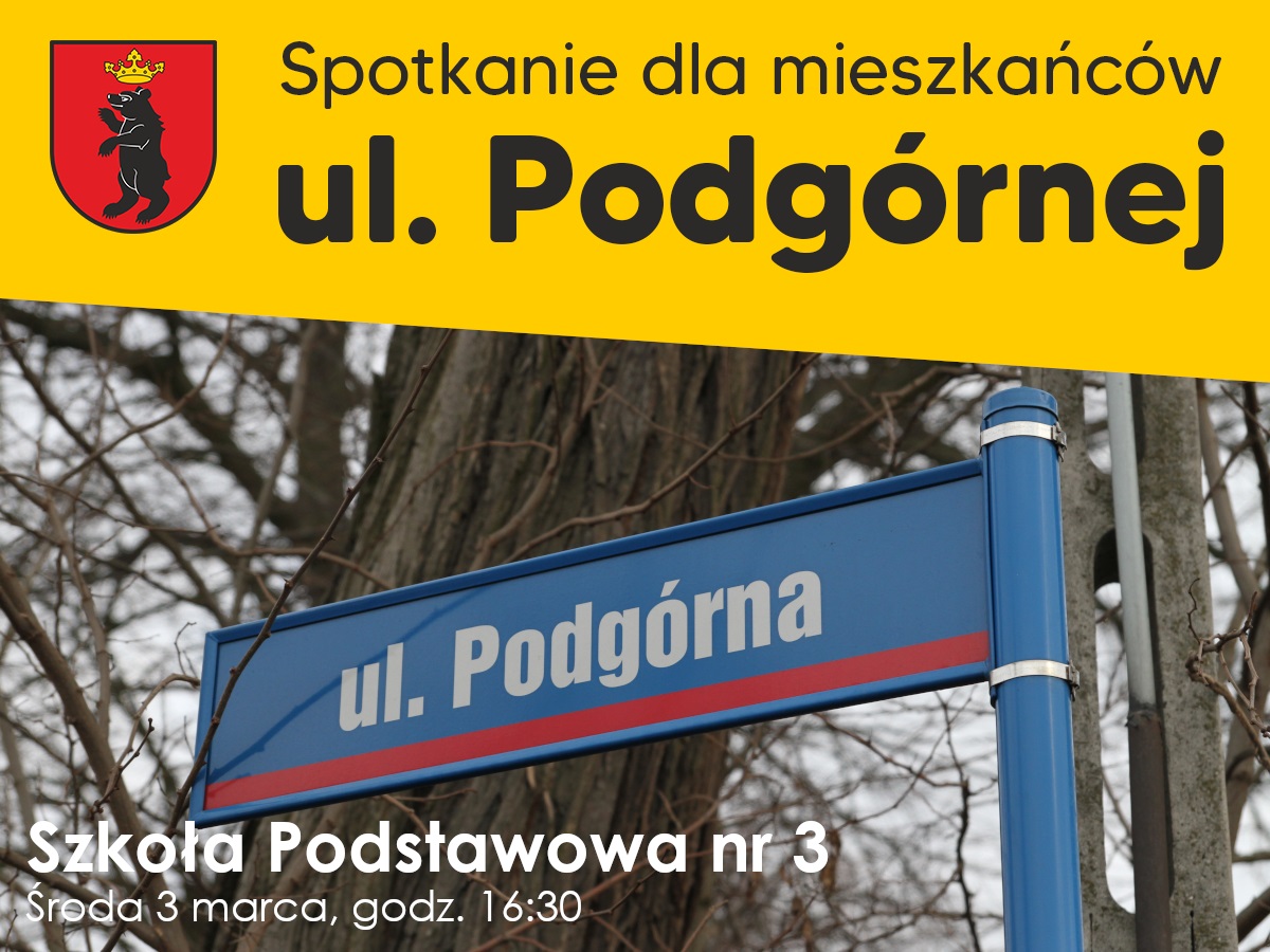 ŁUKÓW Spotkanie dla mieszkańców ul. Podgórnej - Zdjęcie główne