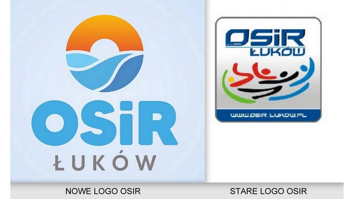 Nowe logo OSiR w Łukowie z okazji 50-lecia - Zdjęcie główne