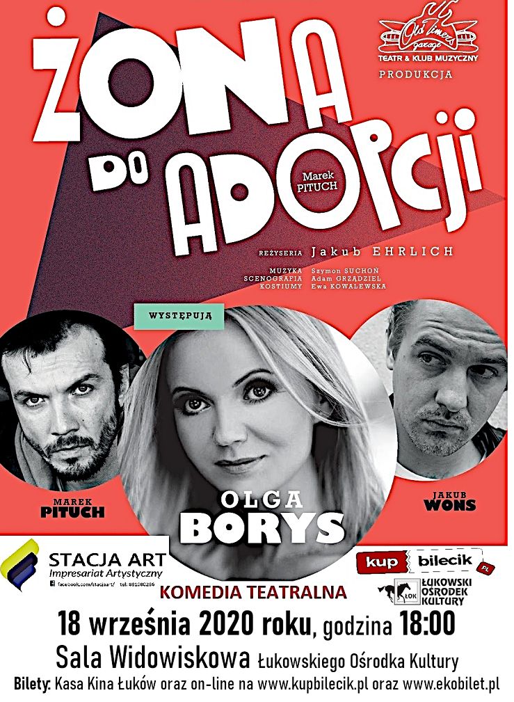 Komedia teatralna „Żona do adopcji” - Zdjęcie główne