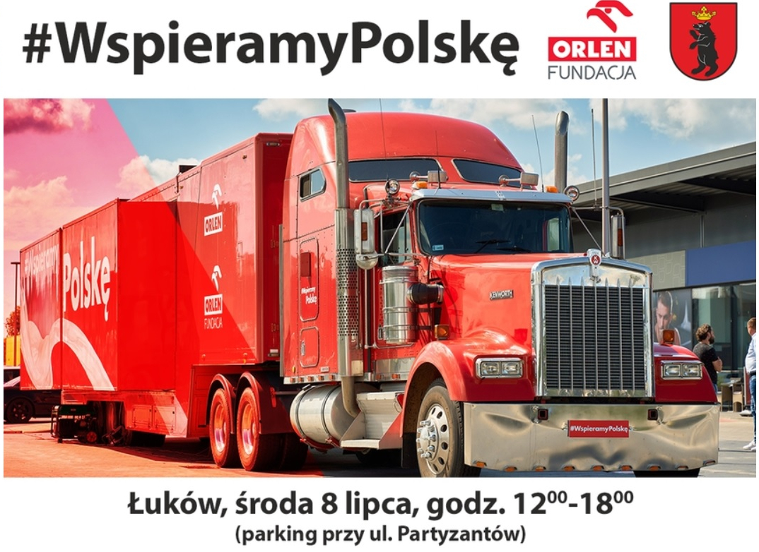 Ciężarówka Orlen w Łukowie. Sportowe atrakcje dla każdrgo - Zdjęcie główne