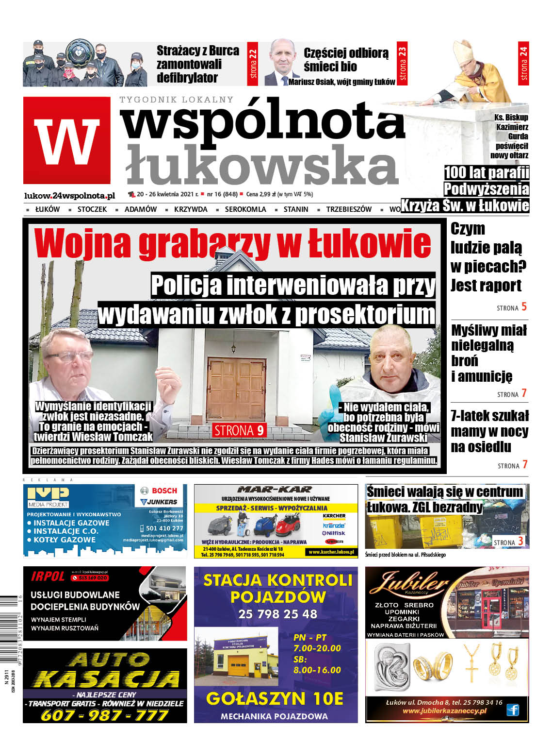 Najnowszy numer Wspólnoty Łukowska - Zdjęcie główne