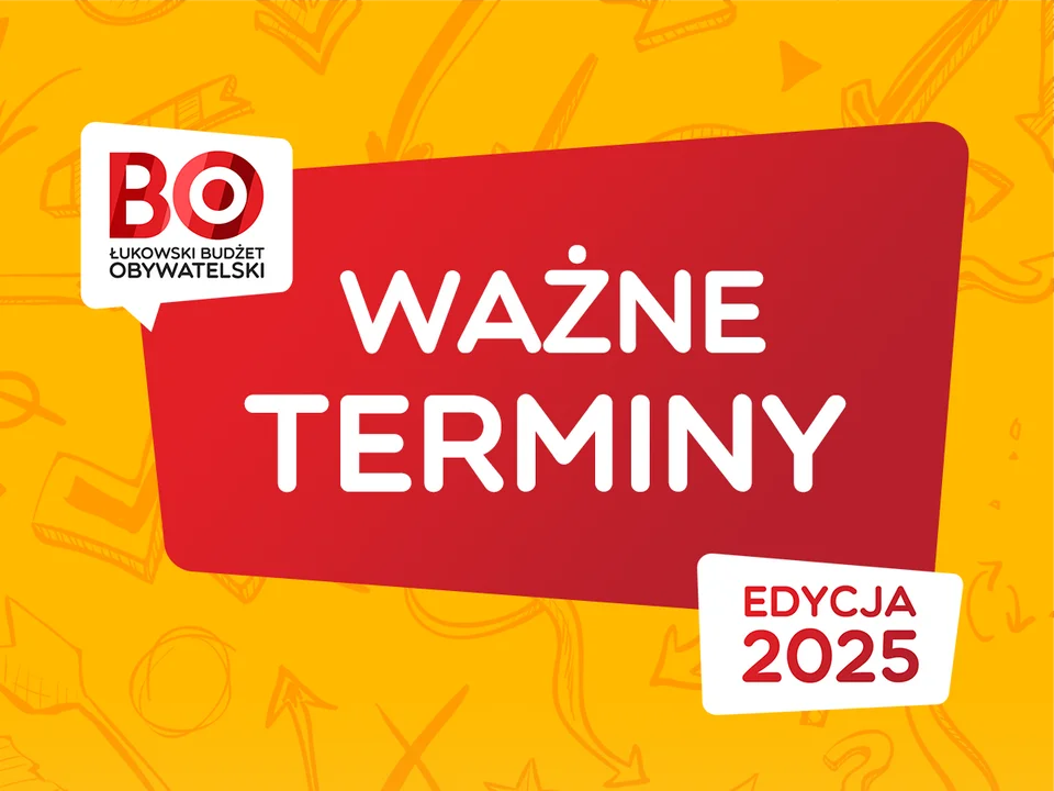 Łukowski Budżet Obywatelski 2025. Ważne terminy - Zdjęcie główne